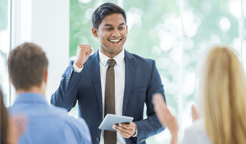 Escolhendo frases ideais para sua equipe.